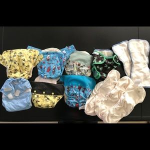 Cloth diaper lot. GroVia, Bum Genius,Best Bottom